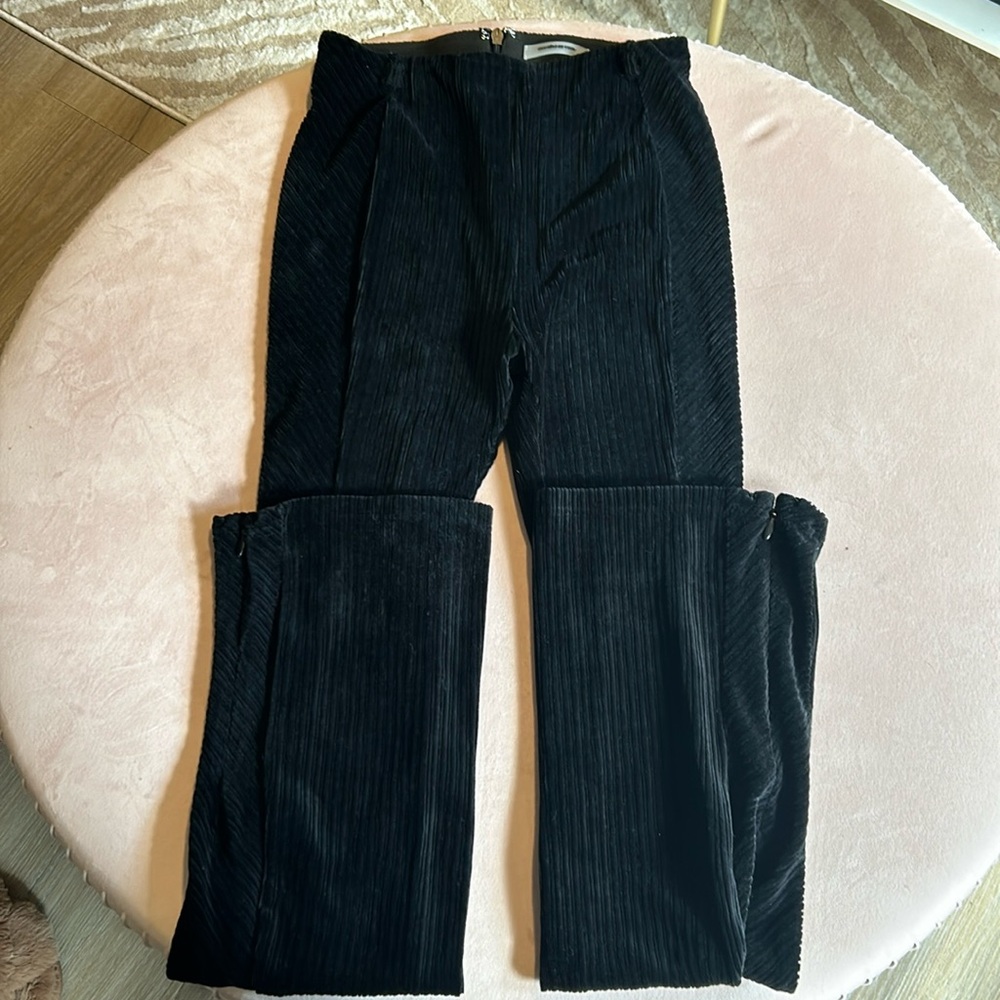Manière De Voir Velvet Wide Leg Pants